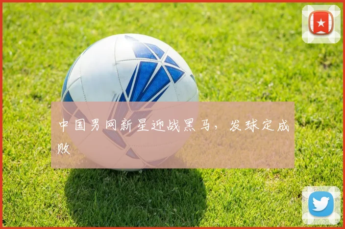 中国男网新星迎战黑马，发球定成败